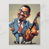 Carte Postale musiciens de jazz (Devant)
