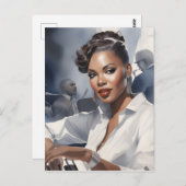 Carte Postale Musiciens de jazz (Devant / Derrière)