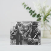 Carte Postale Musiciens de rue West Memphis, 1935 (Debout devant)