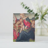 Carte Postale Musiciens Vierge et Enfant et Ange (Debout devant)