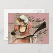 Carte Postale Musique (Devant / Derrière)