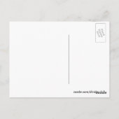 Carte Postale Musique (Dos)