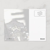 Carte Postale Musique (Dos)