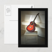 Carte Postale Musique (Devant / Derrière)