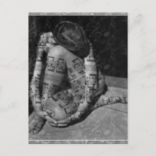 Carte Postale musique (Devant)