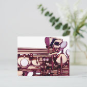 Carte Postale Musique (Debout devant)