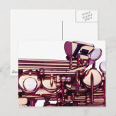 Carte Postale Musique (Devant / Derrière)