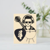 Carte Postale Musique à gogo (Debout devant)