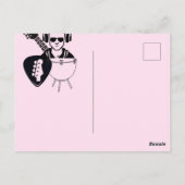 Carte Postale Musique à gogo (Dos)