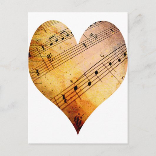 Carte Postale musique ancienne (Devant)