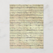 Carte Postale musique ancienne (Devant)