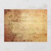 Carte Postale Musique antique (Devant)