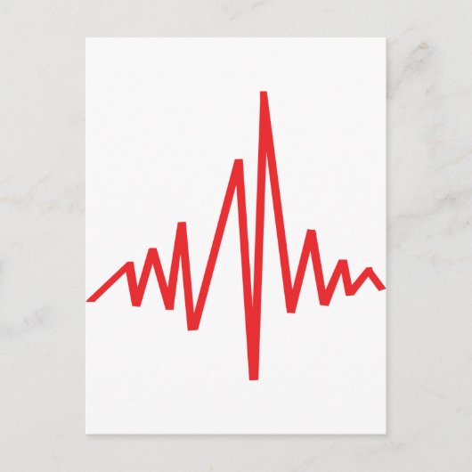 Carte Postale musique battante (Devant)