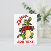 Carte Postale Musique cajun (Debout devant)