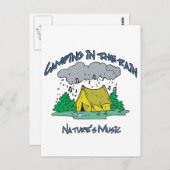 Carte Postale Musique CAMP-Natures (Devant / Derrière)