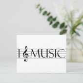 Carte Postale musique cardiaque 2 (Debout devant)