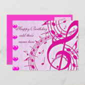 Carte Postale Musique d'amour_ (Devant / Derrière)