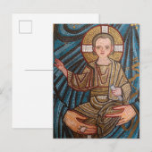 Carte Postale Musique de bébé Jésus (Devant / Derrière)