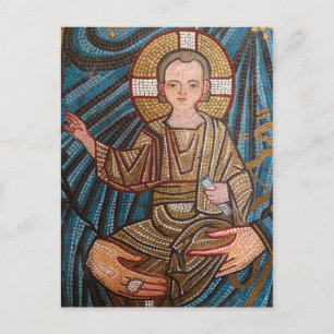 Carte Postale Musique de bébé Jésus