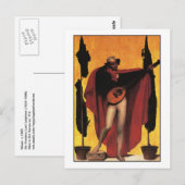Carte Postale Musique de Frederic Leighton (Devant / Derrière)