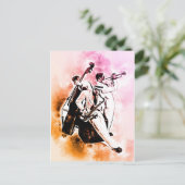 Carte Postale Musique de groupe JAZZ Unique (Debout devant)