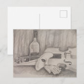 Carte Postale "Musique de la nuit" de T.S. Tire Postcard (Devant / Derrière)