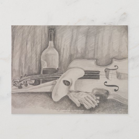 Carte Postale "Musique de la nuit" de T.S. Tire Postcard (Devant)