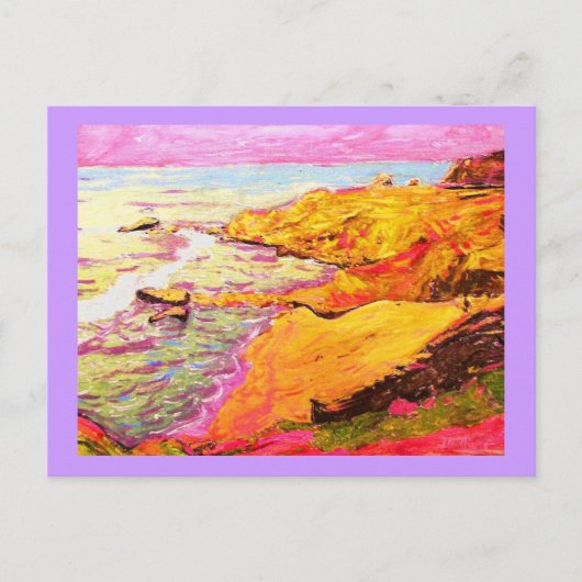 Carte Postale musique de plage (Devant)