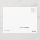 Carte Postale Musique de rue (Dos)