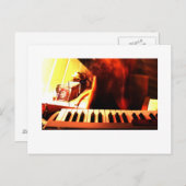 Carte Postale Musique électronique (Devant / Derrière)