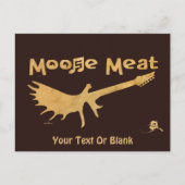 Carte Postale Musique Moose Meat Rock (Devant)