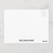 Carte Postale Musique notes casque DJ moderne (Dos)