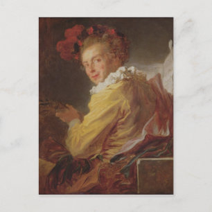 Carte Postale Musique, portrait de Monsieur de la Breteche