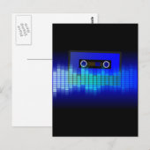 Carte Postale Musique rétro (Devant / Derrière)