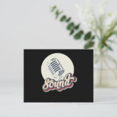 Carte Postale Musique sonore (Debout devant)