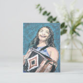 Carte Postale Musique Zydeco (Debout devant)