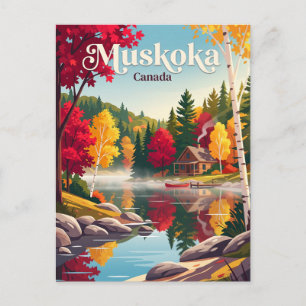 Carte Postale Muskoka, Ontario, Canada