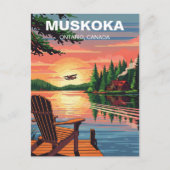 Carte Postale Muskoka Ontario Canada (Devant)