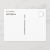 Carte Postale Mussentuchit Flat Rocks, comté d'Emery, Utah (Dos)