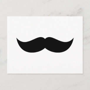 Carte postale Mustache
