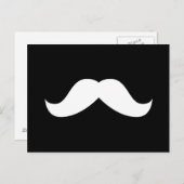 Carte postale Mustache (Devant / Derrière)