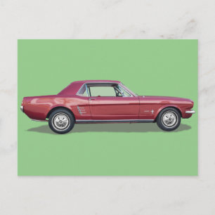 Carte postale Mustang