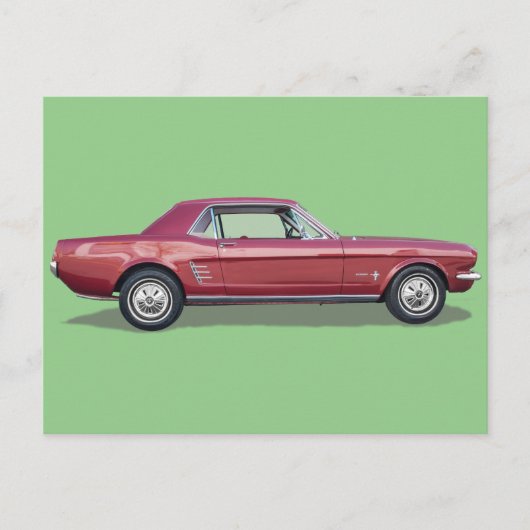 Carte postale Mustang (Devant)