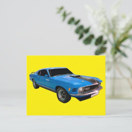 Carte postale Mustang (Debout devant)