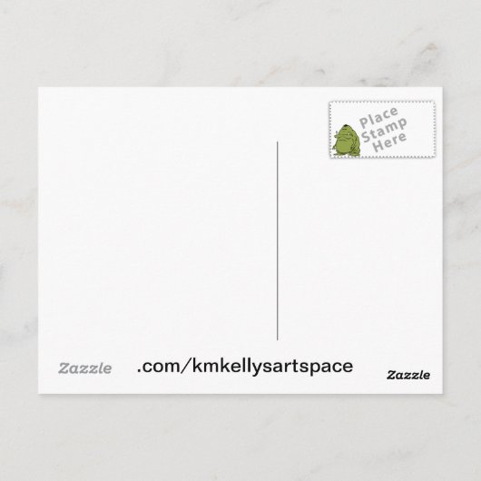 CARTE POSTALE MUSTANG COBRA (Dos)