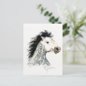 Carte postale Mustang Horse (Debout devant)