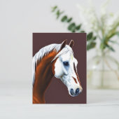 Carte postale Mustang Horse (Debout devant)