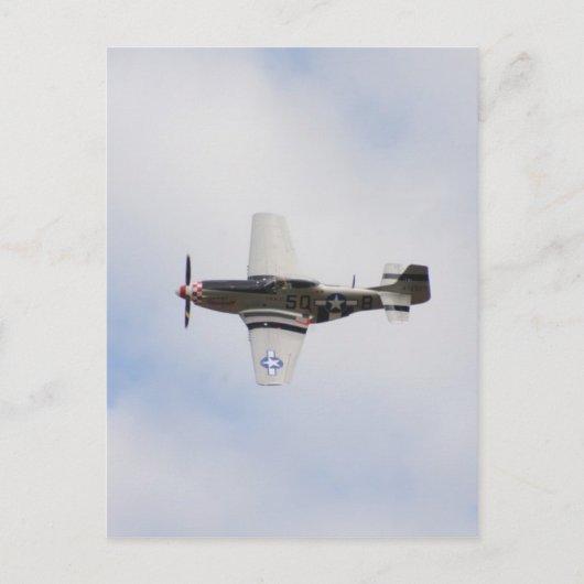 Carte Postale Mustang P51 (Devant)