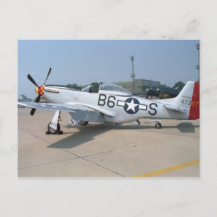 Carte Postale Mustang P-51D