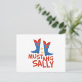 Carte Postale Mustang Sally (Debout devant)